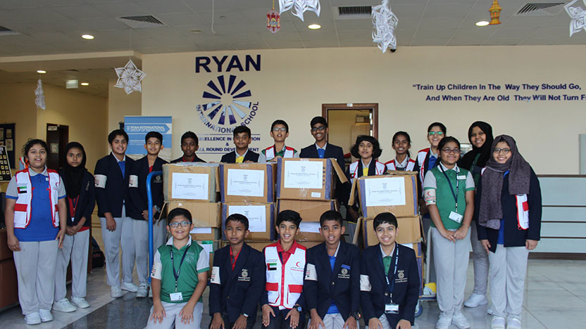 Iftar Pack Distribution - Ryan International School, Masdar