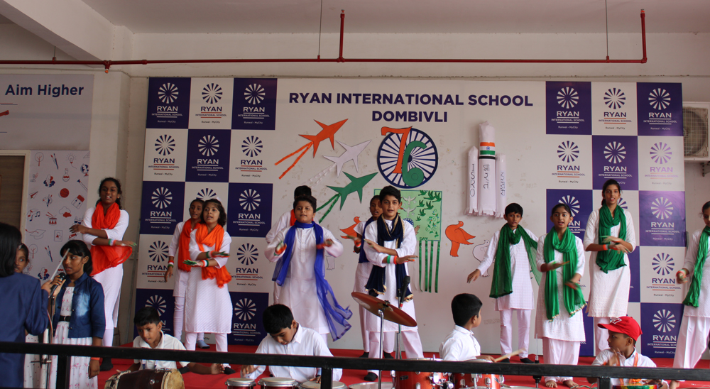 Independence Day at Ryan International School, Dombivli