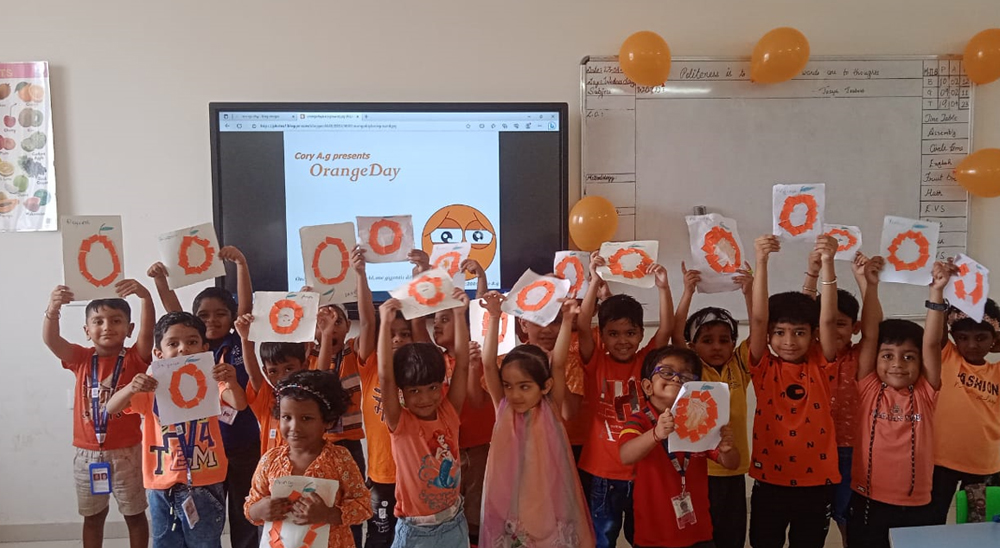 Orange Day at Ryan International School, Dombivli