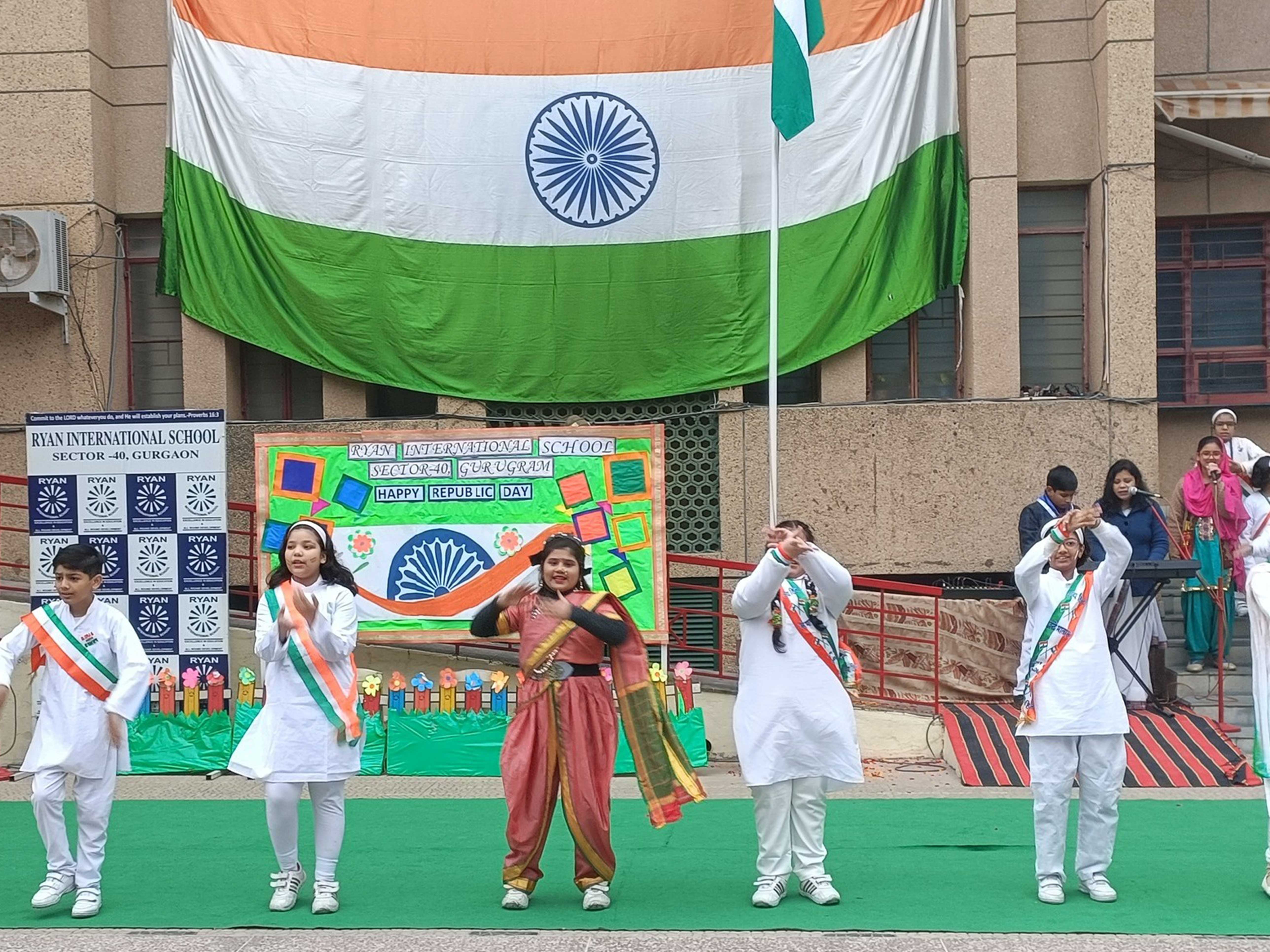 Republic Day - Ryan International School, Sector-40