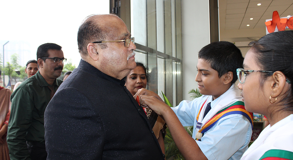 Chairman sir’s visit - Ryan International School, Dombivli