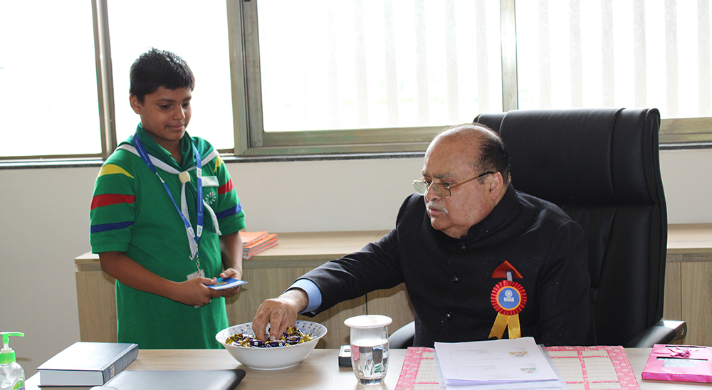 Chairman sir’s visit - Ryan International School, Dombivli