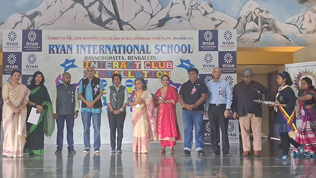 Ryan Interact Club Inauguration