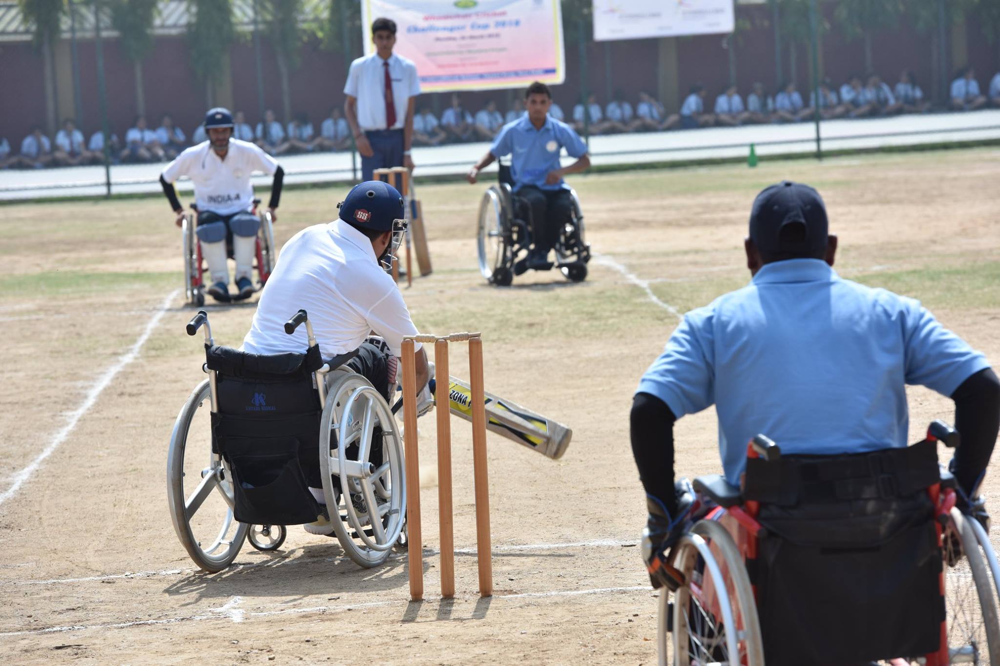 CHALLENGER CUP WHEELCHAIR CRICKET MATCH