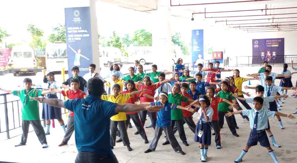 Health and Wellness Club Yoga - Grades I to VII, Ryan International School, Dombivli