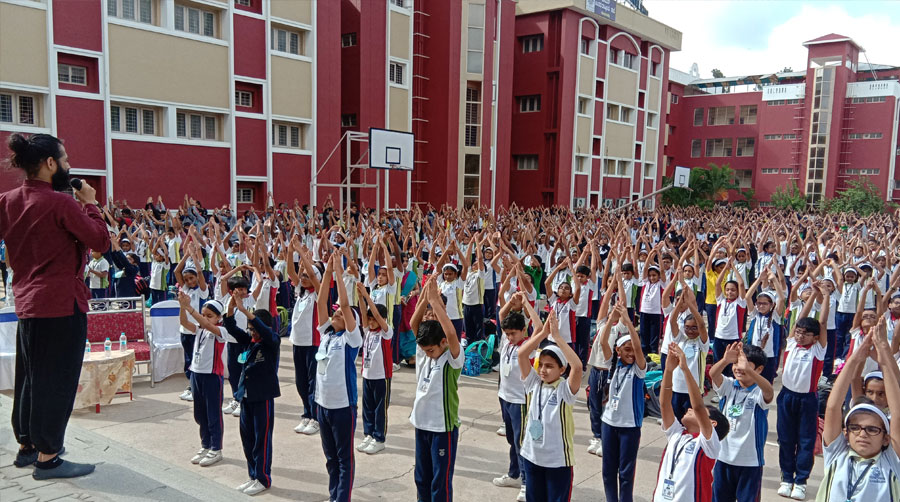 Yoga Day - Ryan International School Kundalahalli - Ryan Group