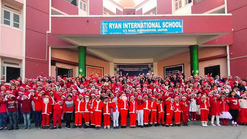 Fervour of Christmas Celebration at Ryan’s - Ryan International School, Jaipur