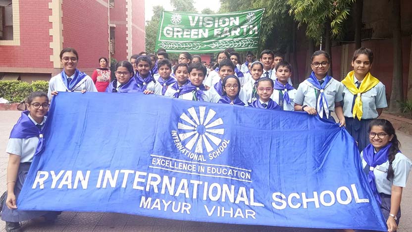 Environment Month Celebration - Ryan International School, Mayur Vihar