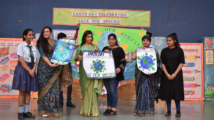 Earth Day - Ryan International School, Bhondsi, Gurgaon