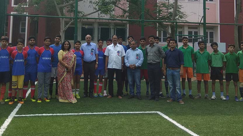 A GRAND OPENING OF FOOTBALL AND BADMINTON ACADEMY