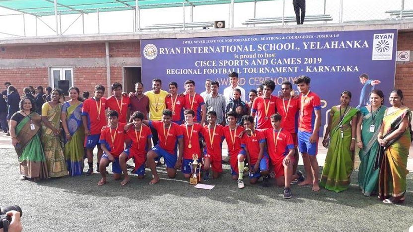 CISCE Regional Football Tournament, the 'Pre Subroto Cup - Ryan International School, Yelahanka