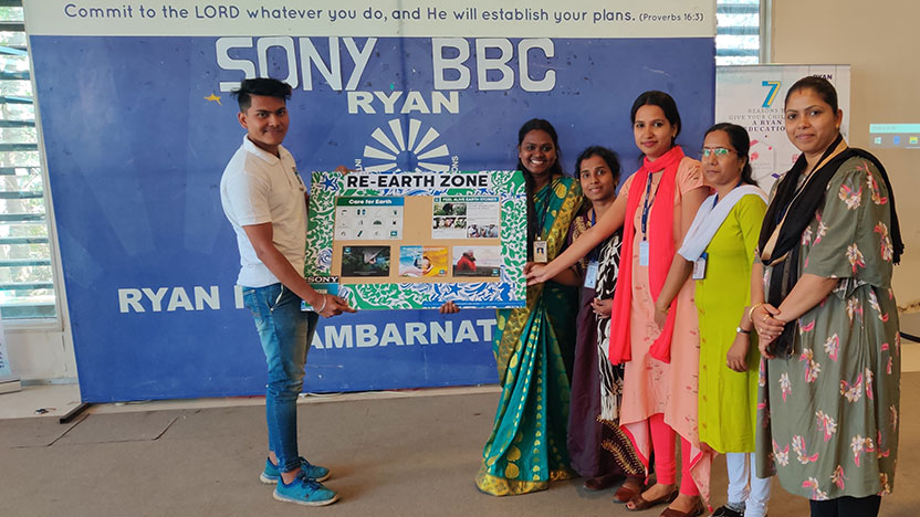 Interaction with Sony BBC - Ryan International School,Ambernath