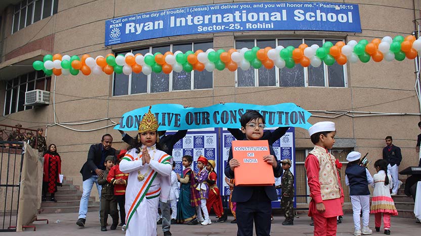 Republic Day - Ryan International School, Sec-25, Rohini