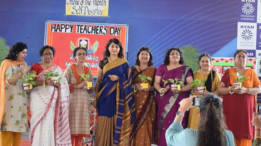 Teachers day - Ryan International School, Faridabad