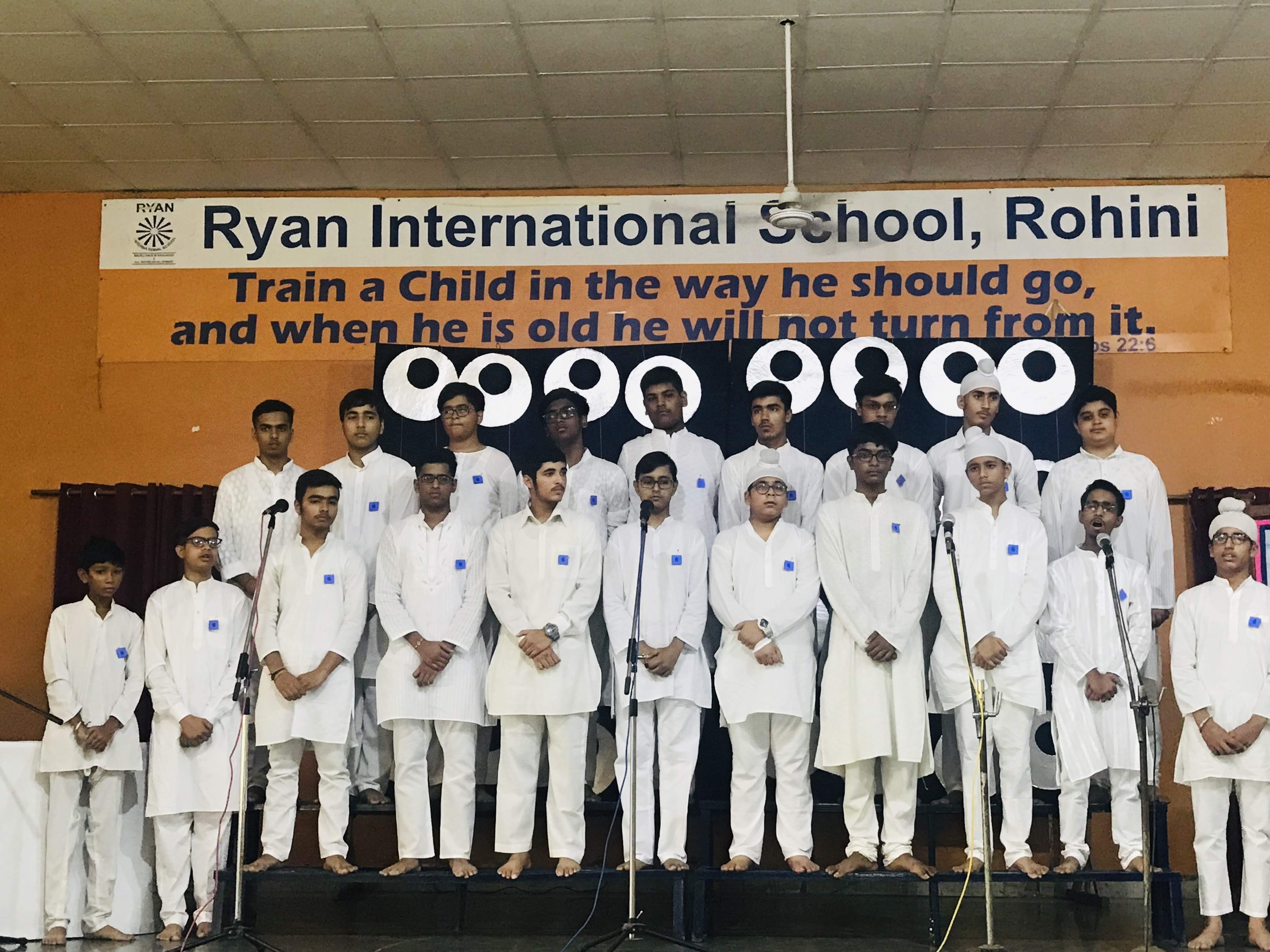 Zonal Folk Singing - Ryan International School, Sec-25, Rohini