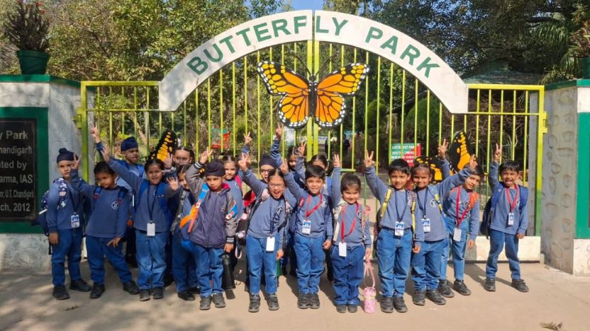 Mont Visit to Butterfly Garden