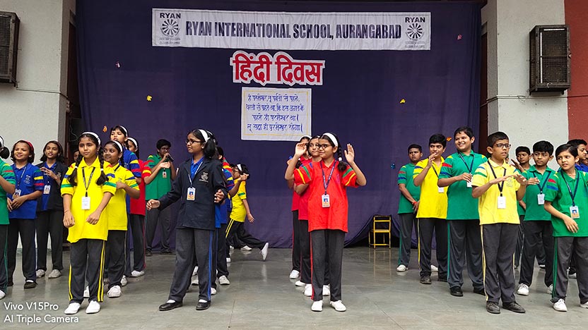 Hindi Diwas - Ryan International School, Aurangabad
