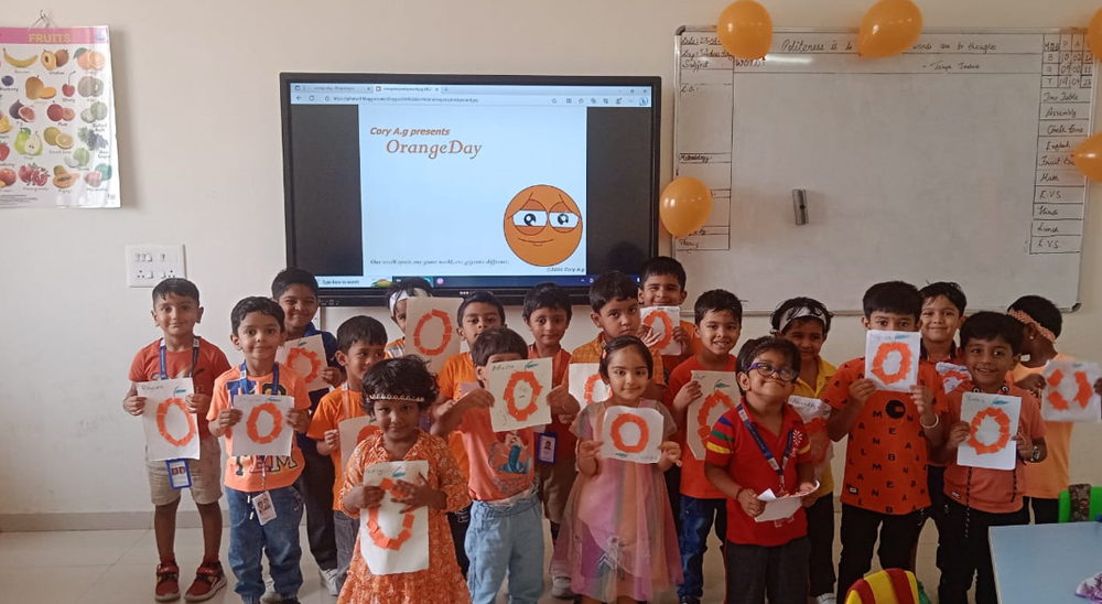 Orange Day at Ryan International School, Dombivli