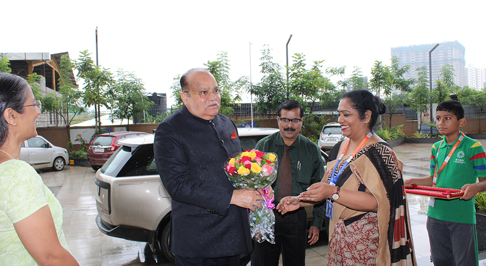 Chairman sir’s visit - Ryan International School, Dombivli