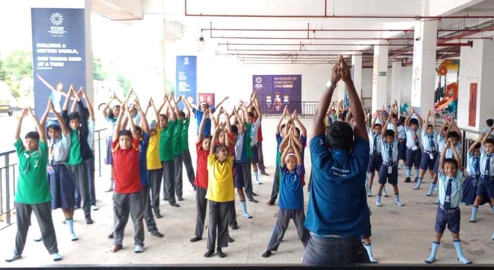 Health and Wellness Club Yoga - Grades I to VII, Ryan International School, Dombivli