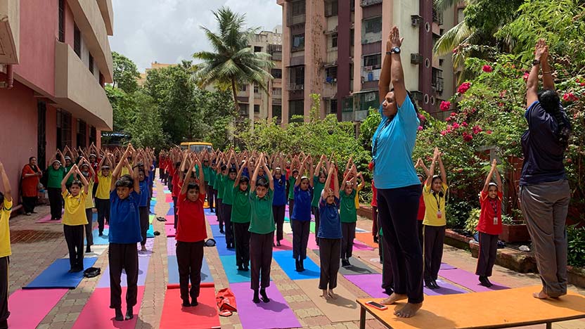 World Yoga Day - Ryan International School, Kandivali East