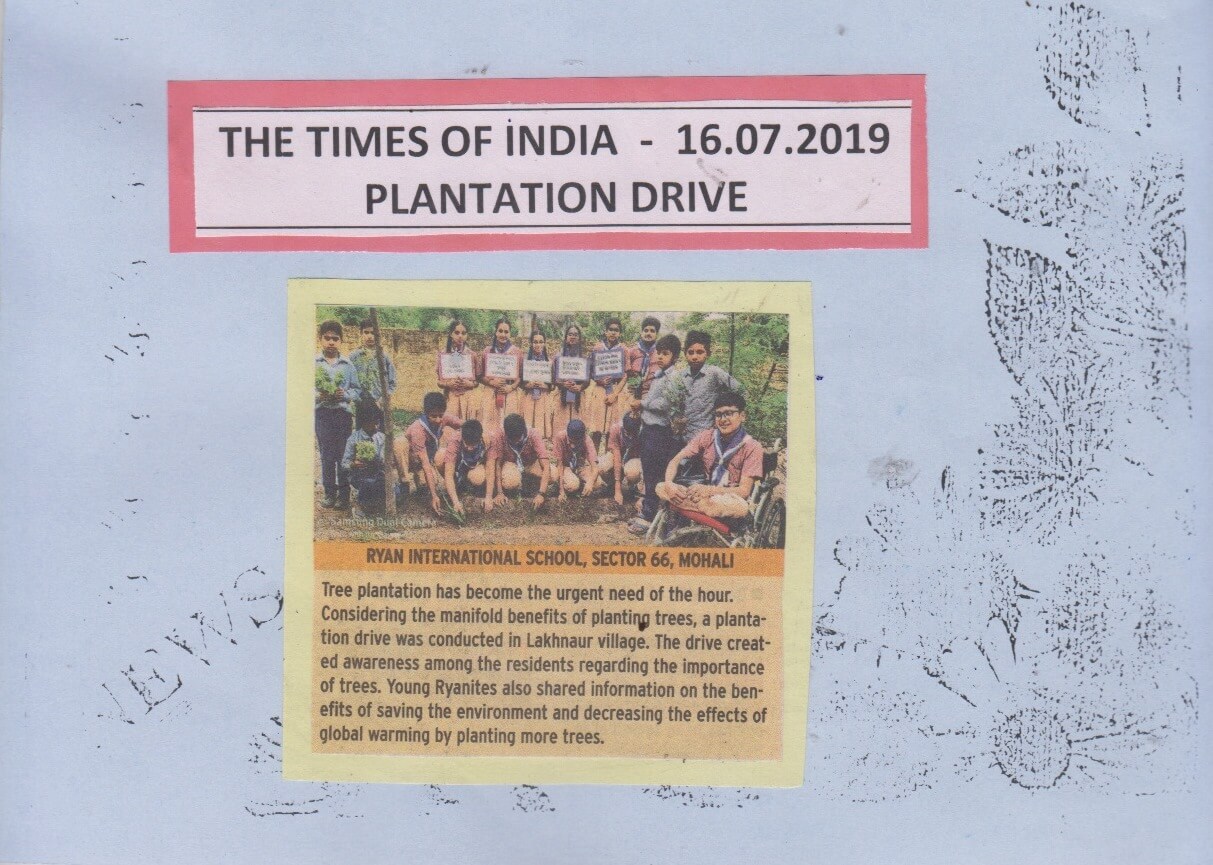 Plantation Drive - Ryan International School, Mohali