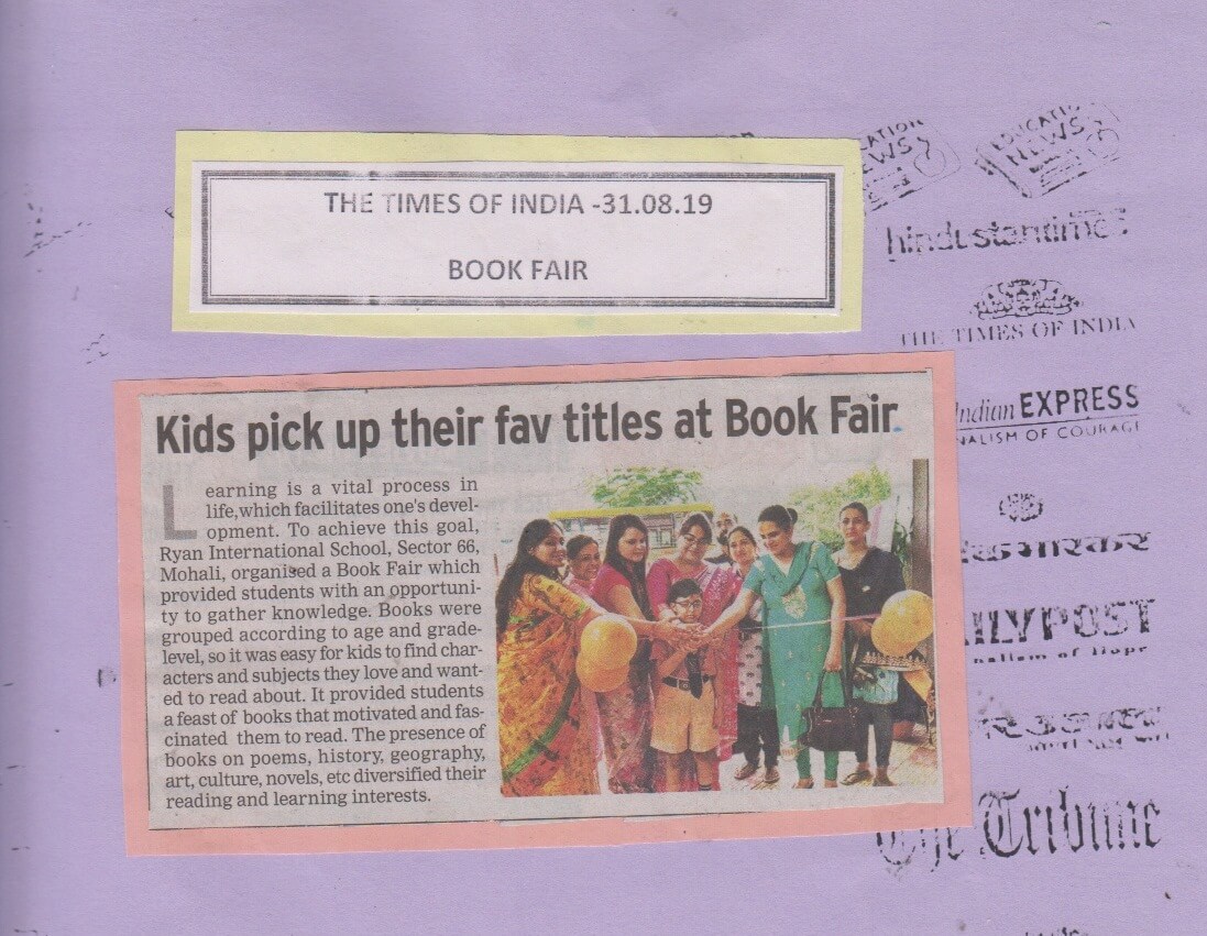 Book Fair - Ryan International School, Mohali