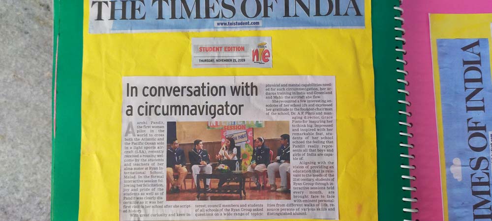 In a conversation with circumnavigator - Ryan International School, Kandivali East