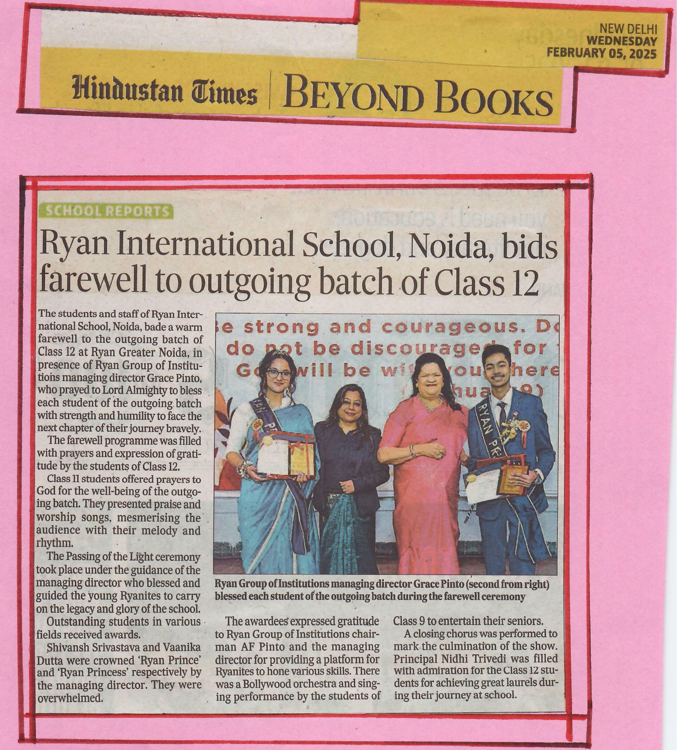 Farewell Ceremony Farewell Ceremony