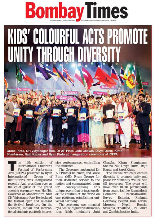 ICFPA 2016: BOMBAY TIMES