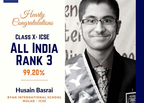 Hussain Basrai - Ryan International School, Malad