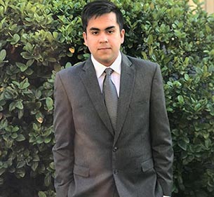 Aakaash Kapoor (UG from UC DAVIS, Computer Sciences) - Ryan International School, Vasant Kunj