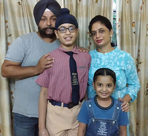 Mr Parvinder Singh & Charanjeet Kaur - Ryan International School, Dugri