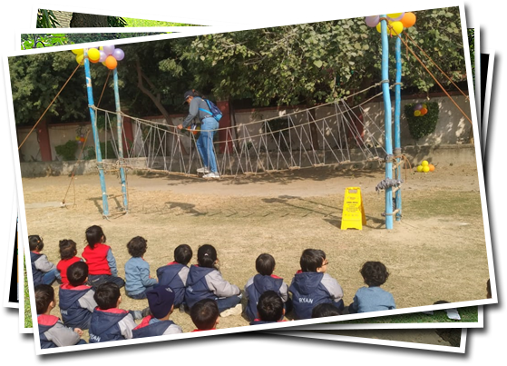 Adventure Day, Ryan International School Montesoori, Mayur Vihar